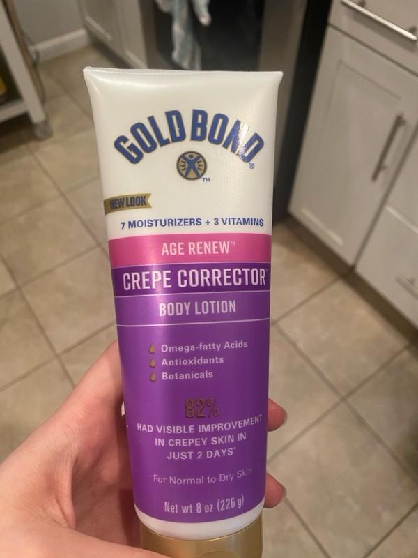 Age Renew Crepe Corrector Body Lotion Gold Bond