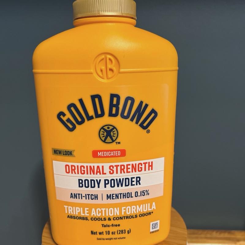 Gold Bond Body Powder Medicated Extra Strength w/ popular TALC 4 oz Original New lot 5