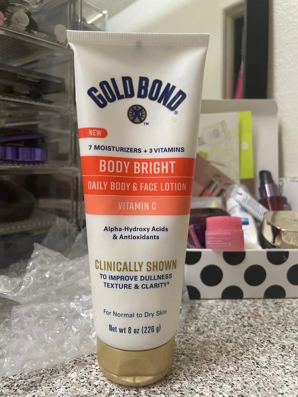 Buy Gold Bond Body Bright Body & Face Lotion, 8 oz from Dollar