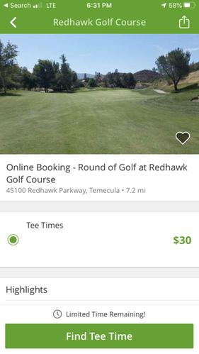 Redhawk Golf Club In Temecula California Usa Golf Advisor