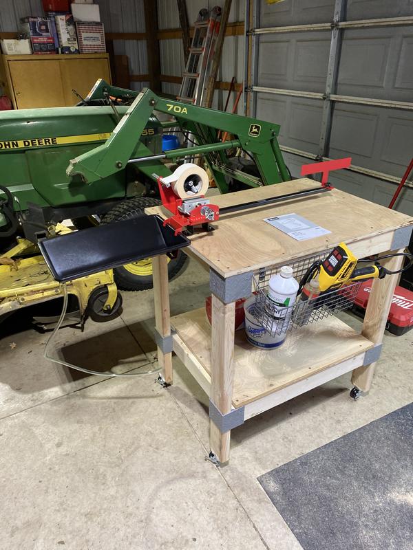 Vise Mounted Gripping Station-GGS The GolfWorks