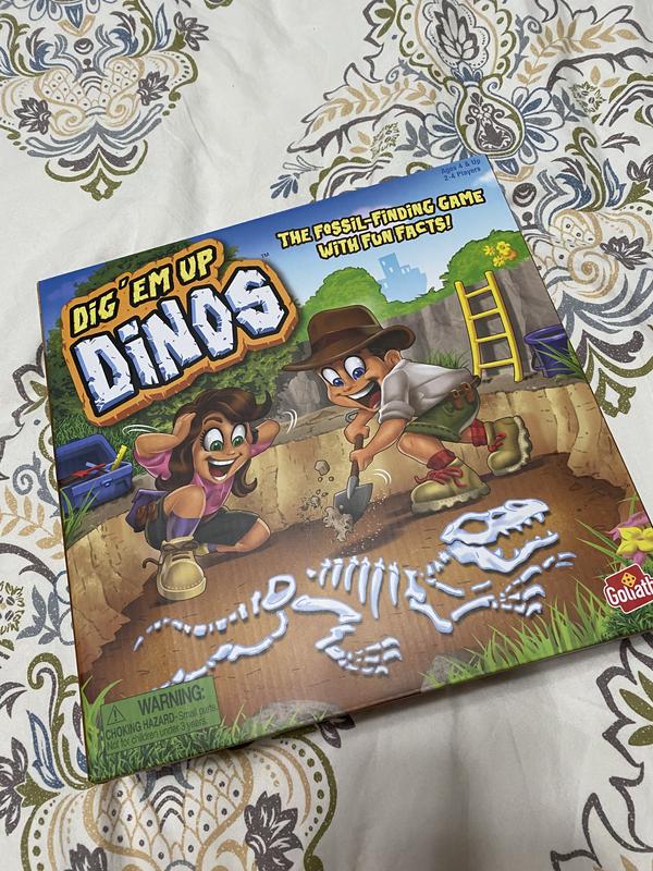 Goliath Dig 'Em Up Dinos - Fossil-Finding, Dino-Building Game