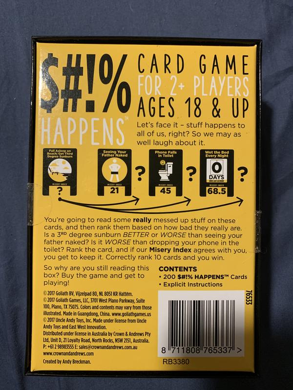 Games Adults Play Happens Game English Edition Toys R Us