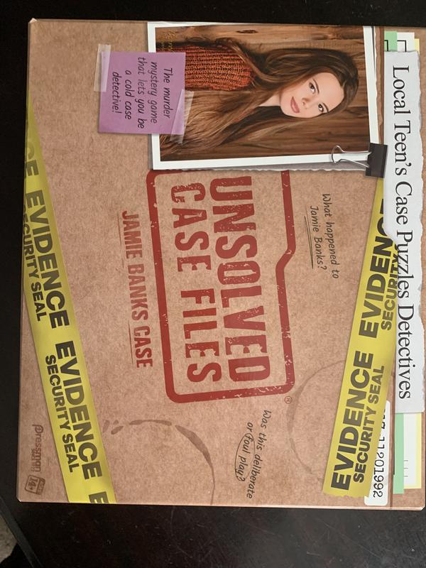 Pressman Unsolved Case Files Jamie Banks Bed Bath and Beyond Canada