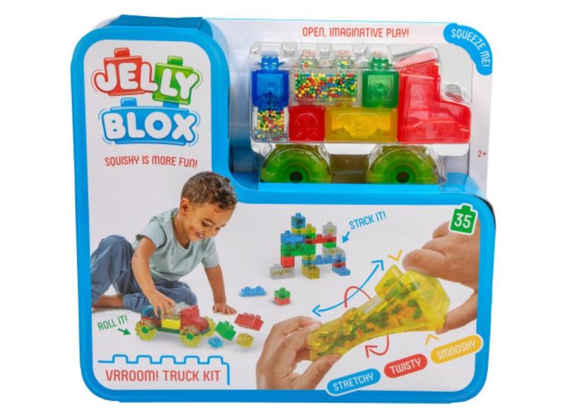 Jelly Blox Super Truck & Build Set - 35 Pieces