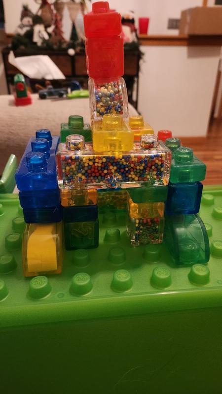 JELLY BLOX 2-in-1 ストレージボックス 30パーツ Jelly Blox Stash 'N Stack 2-in-1 Storage Set - 30 Pieces
