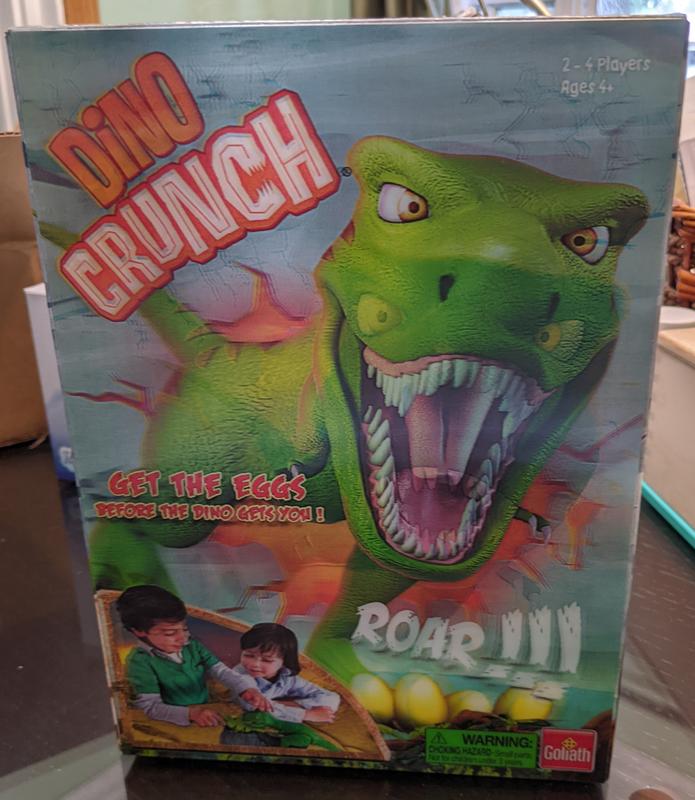 Goliath Dino Crunch Game Replacement Pieces  Dino Eggs Tweezers Dice Only 