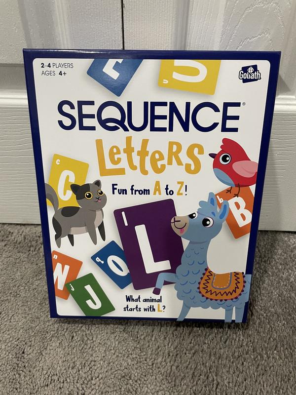 BO249 Sequence Letters Board Game - บอร์ดเกม เกมฝึกภาษาอังกฤษ การ