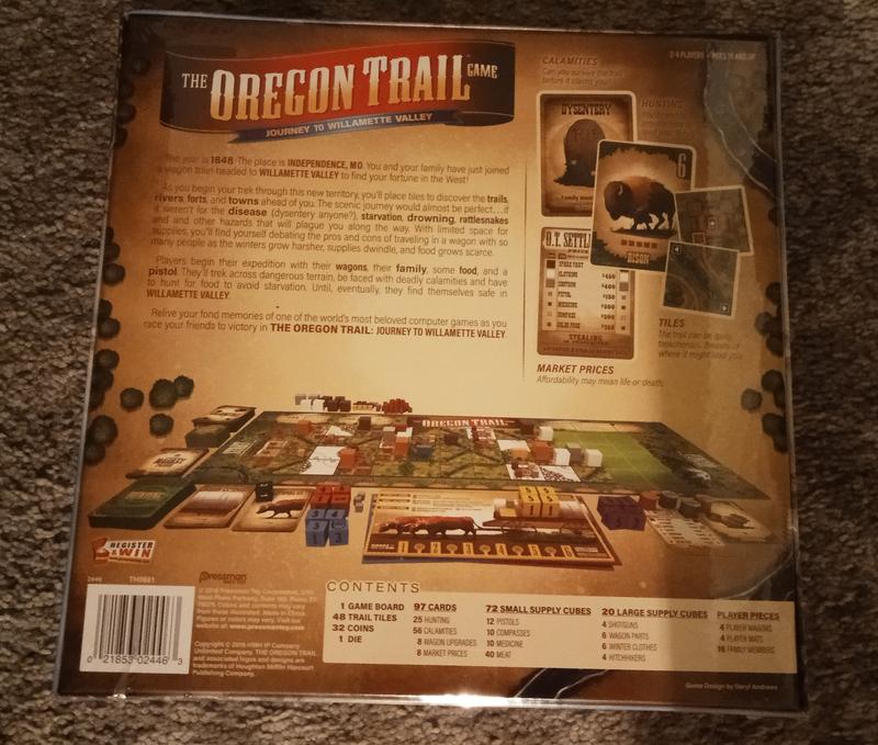 Pressman The Oregon Trail Game