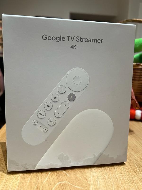 Google TV Streamer (4K) with Voice Remote - Hazel GA05802-US - The