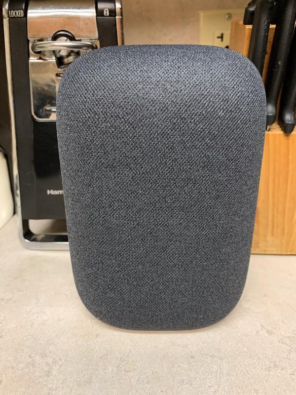 My new Google Audio Nest jamming in my kitchen