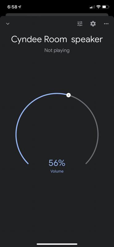 Controlling the volume