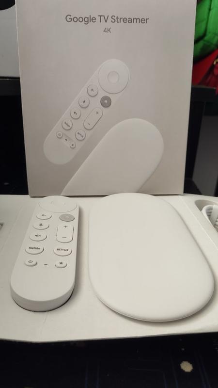 Google TV Streamer (4K) with Voice Remote - Hazel GA05802-US - The