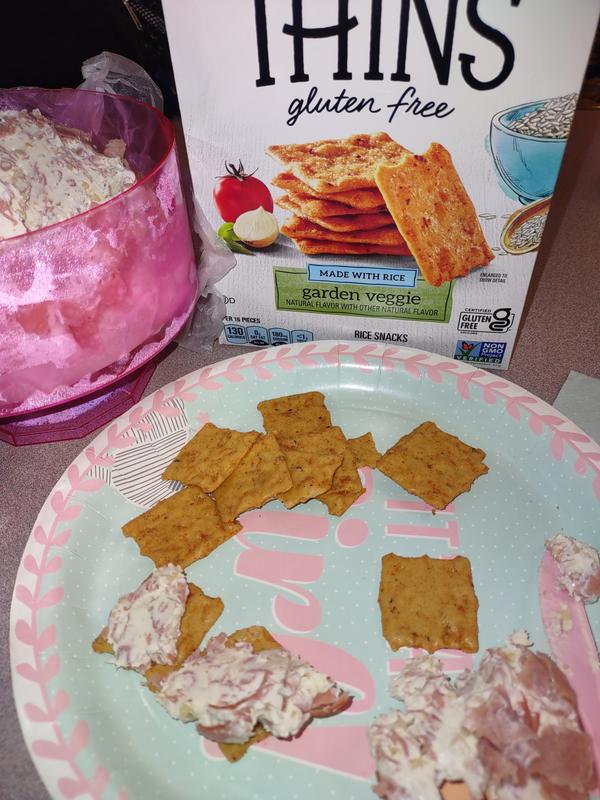 Good Thins Rice Snacks, Gluten Free, Sea Salt & Pepper 3.5 oz, Gluten