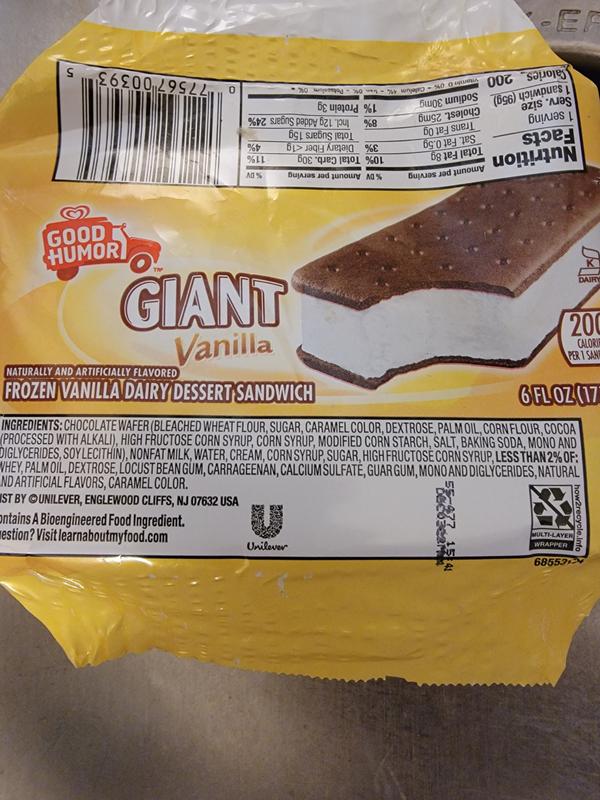Good Humor 6 oz. Ice Cream in the Snacks & Candy department at Lowes.com