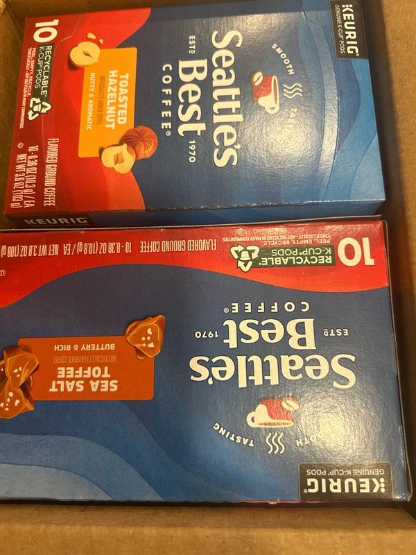 Hazelnut Flavored Coffee K-Cup Pods 10 Count | Seattle's Best Coffee