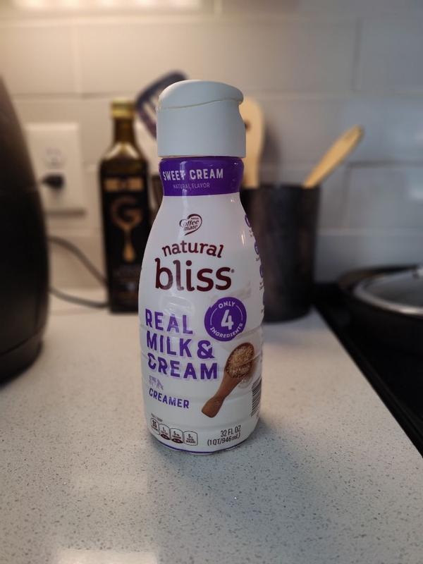 Sweet Cream Liquid Coffee Creamer 32 fl. oz. | Official natural bliss®