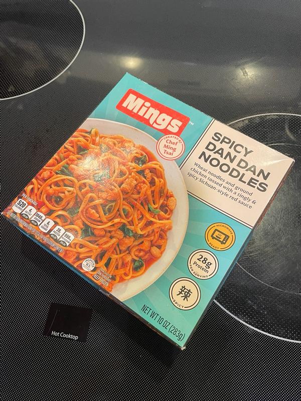 Mings Spicy Dan Dan Noodles, Frozen Chicken and Noodles, Frozen
