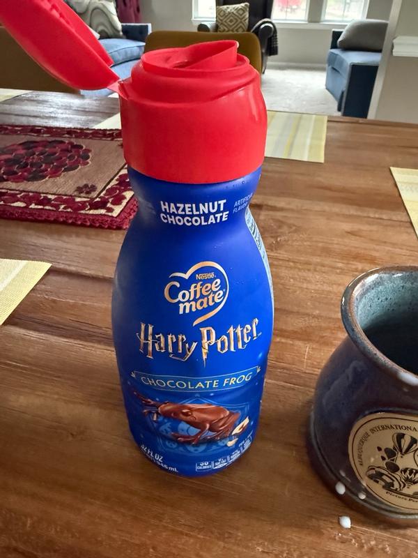 Harry Potter Hazelnut Chocolate Frog 32 fl oz | Official COFFEE MATE®