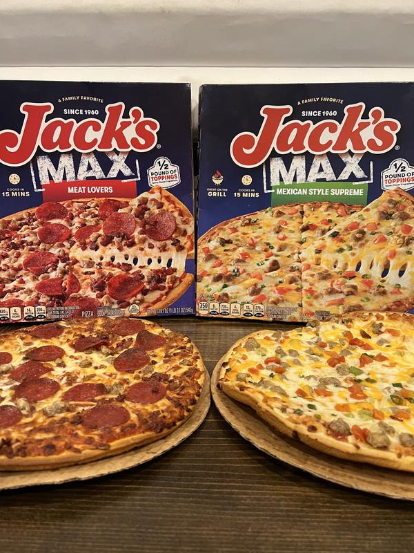 MAX Mexican Supreme Style Frozen Pizza Official JACK'S®