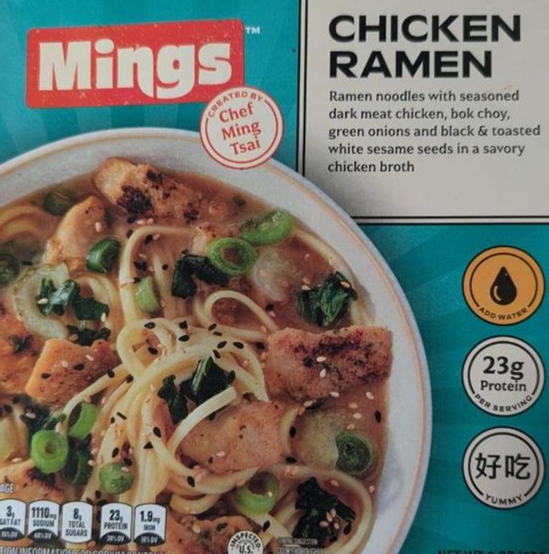 Chicken Ramen Frozen Entrée | Official Mings™