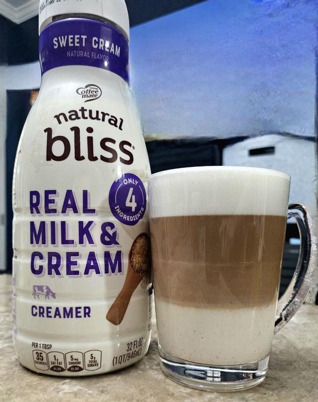 Coffee Mate Natural Bliss Vanilla Real Milk and Cream Coffee Creamer, 46 fl  oz - Kroger