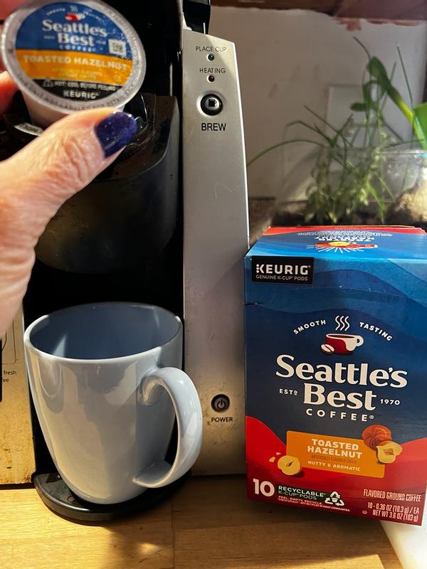 Hazelnut Flavored Coffee K-Cup Pods 10 Count | Seattle's Best Coffee