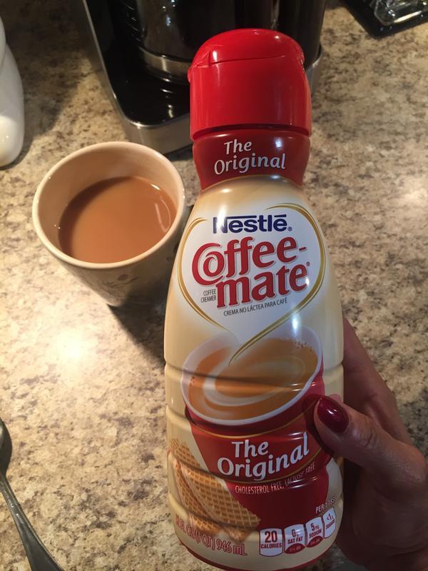 This is the Largest Single Coffee Creamer You Ever Did See