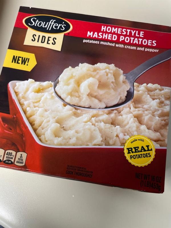 Our Brand Mashed Potatoes Homestyle Microwavable Family Size - 32 oz pkg