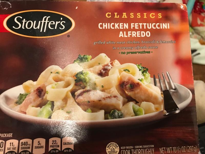 Stouffer's Chicken Fettuccini Alfredo Meal, 10.5 oz (Frozen