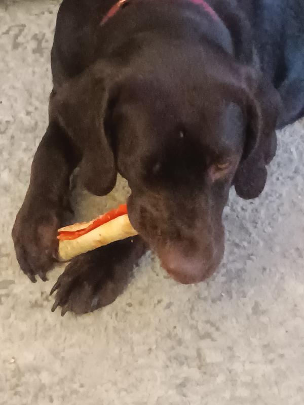 River & her triple flavor chicken roll