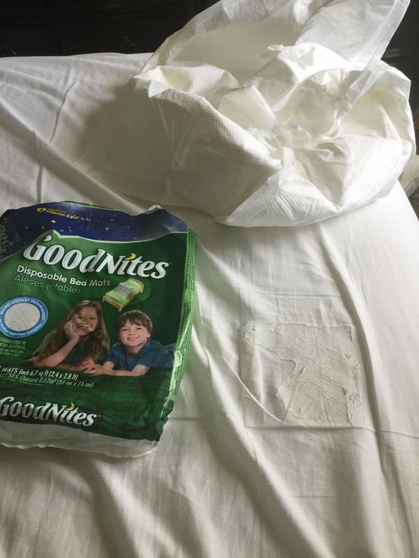 Goodnites Disposable Bedwetting Mattress Pads