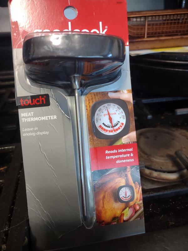 Leave-In Meat Thermometer with Silicone Grip