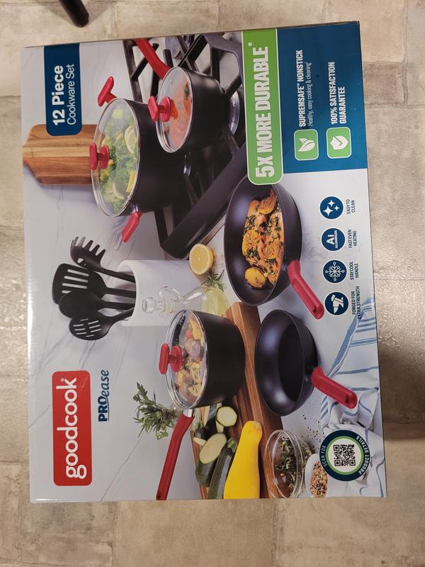 Goodcook 12pc pots an pans