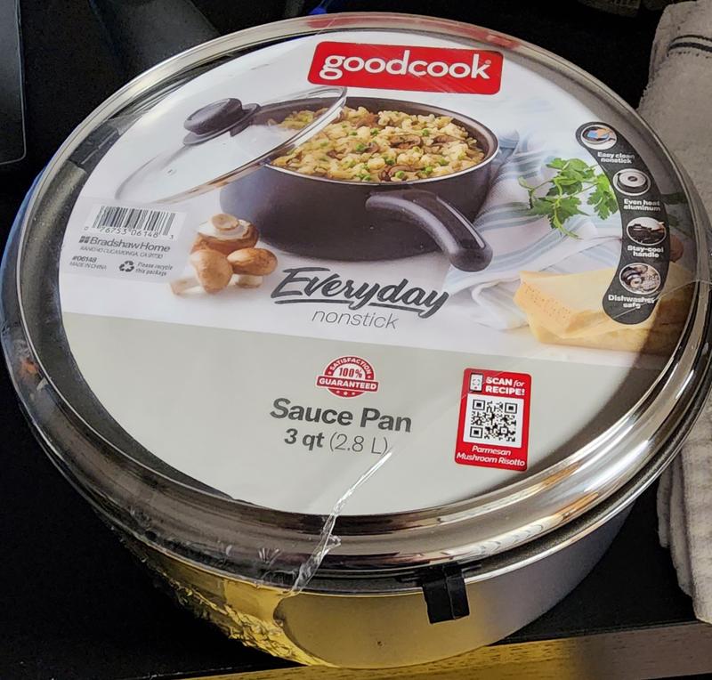 3Qt Sauce Pan w/Lid - GoodCook