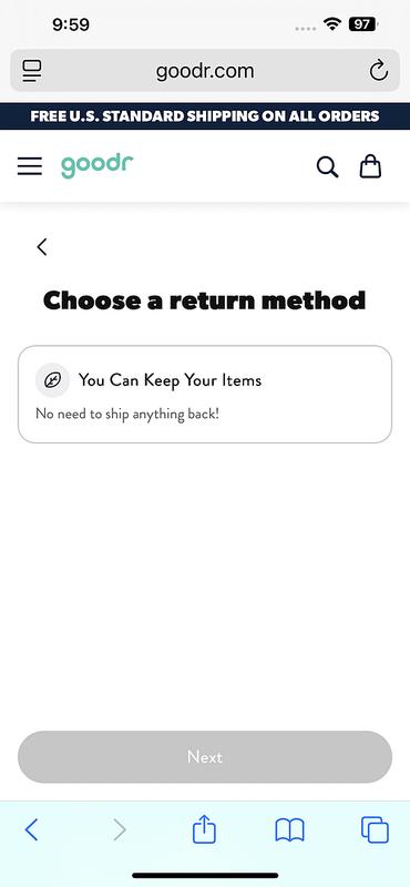 Photo submitted with review of product