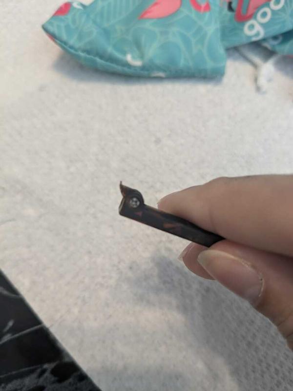 Photo submitted with review of product