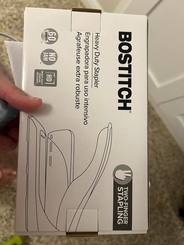 Bostitch InPower Spring-Powered Antimicrobial Desktop Stapler in Green ...