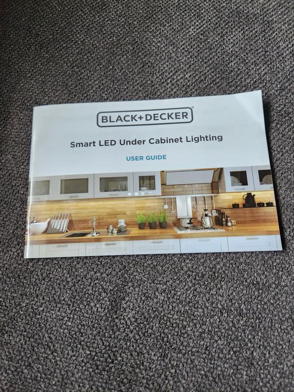 BLACK DECKER LEDUC9-1CCT-ACK Smart Under Cabinet Lighting User Guide