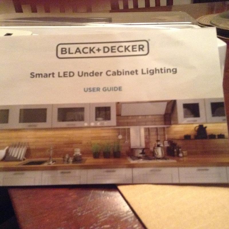 Black & Decker BLACK+DECKER Works with Alexa Smart Under Cabinet Lighting,  Adjustable LEDs, 9 Bar LEDUC9-1CCT-ACK
