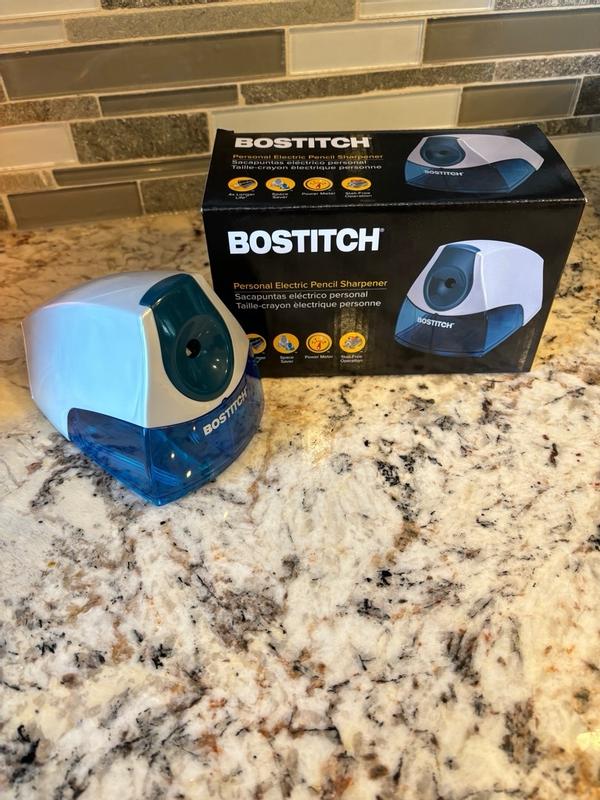 Bostitch Personal Electric Pencil Sharpener, Blue