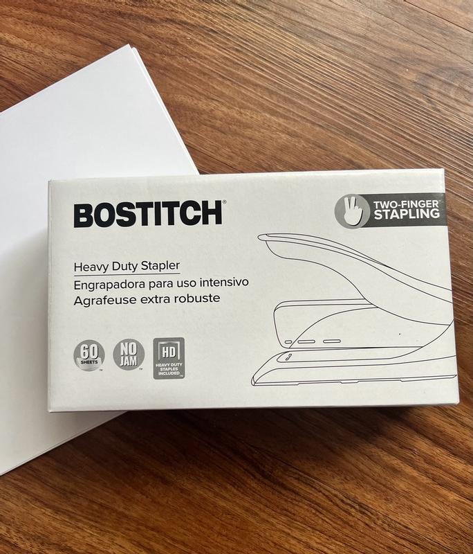 Bostitch InPower Spring-Powered Antimicrobial Desktop Stapler in Green ...