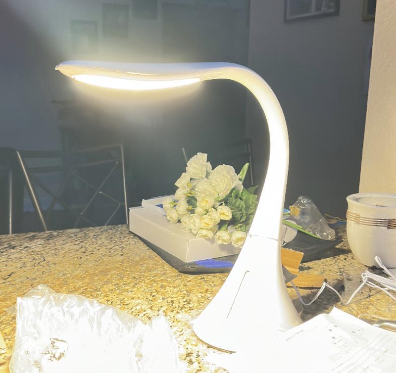 Ultrabrite swan led desk lamp with 2 usb deals ports