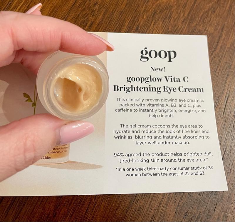 Goop glow vita c brightening store eye cream