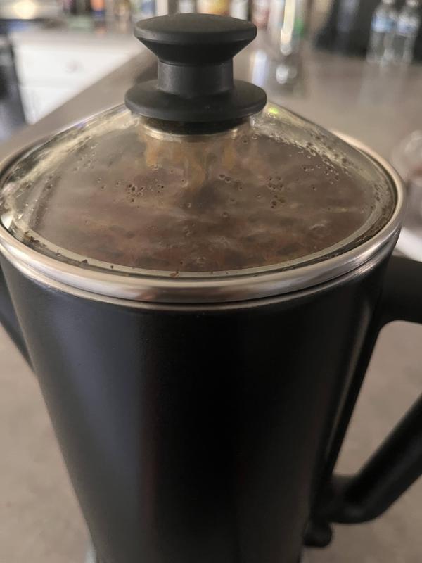 Presto RNAB0BG3HSRTX 02815 cordless-serve 12-cup percolator stainless steel coffee  maker black