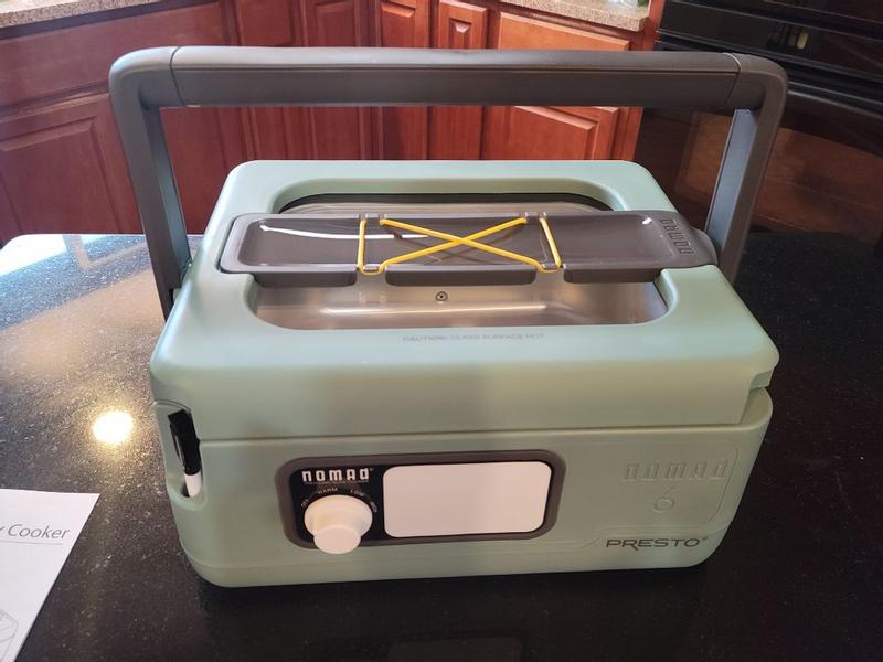 Pesto 6 Quart Nomad Traveling Slow Cooker! #productreviews #tailgating  #potluck 