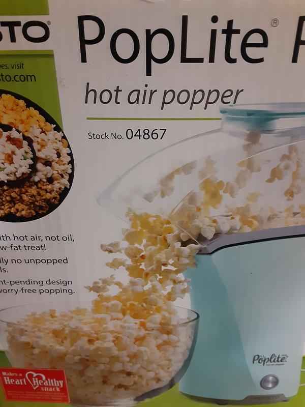 Vintage Presto Poplite Air Popcorn Popper W/ Butter Melter Cup