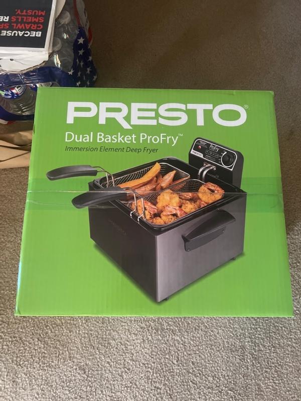 Presto« Stainless Steel Dual Basket ProFry« - Kitchen & Company