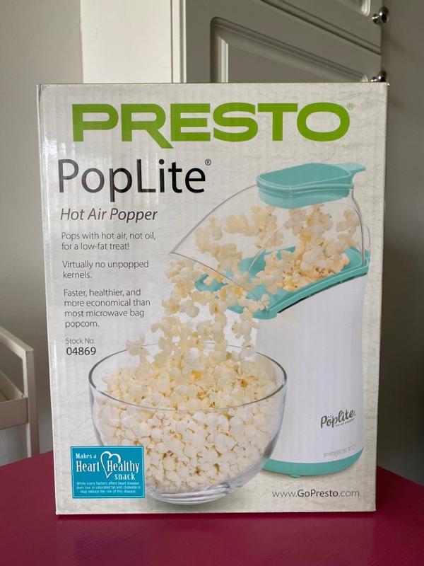 PopLite hot air corn popper Popcorn Poppers Presto