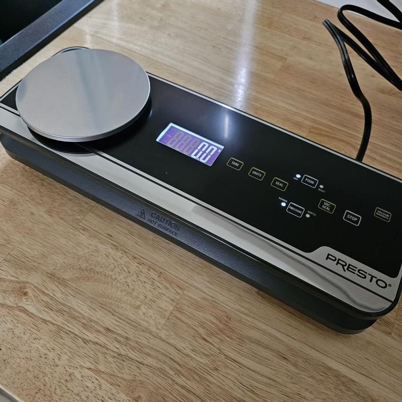 Presto FreshDaddy Premium Electric Vacuum Sealer with Digital Scale